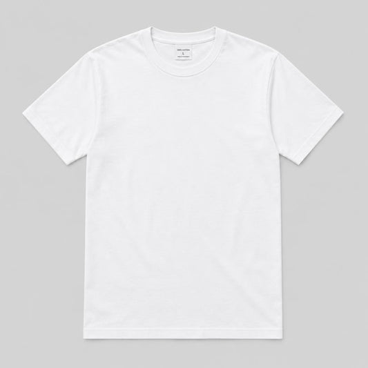 Remera Básica Cuello Redondo Blanca